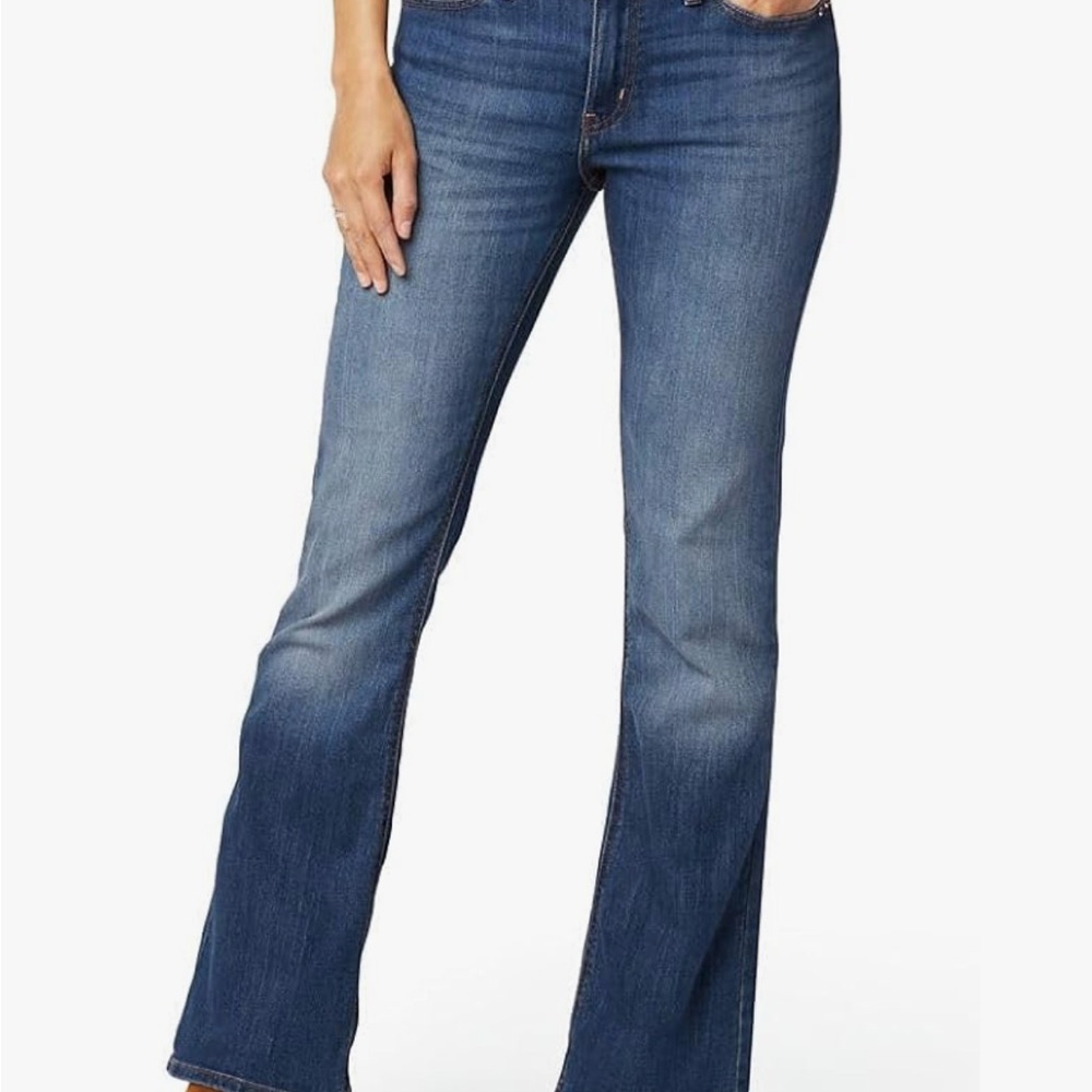 Levi Strauss Signature Gold Women's True Boot Jean Mid-Rise Stretch Denim SZ 22